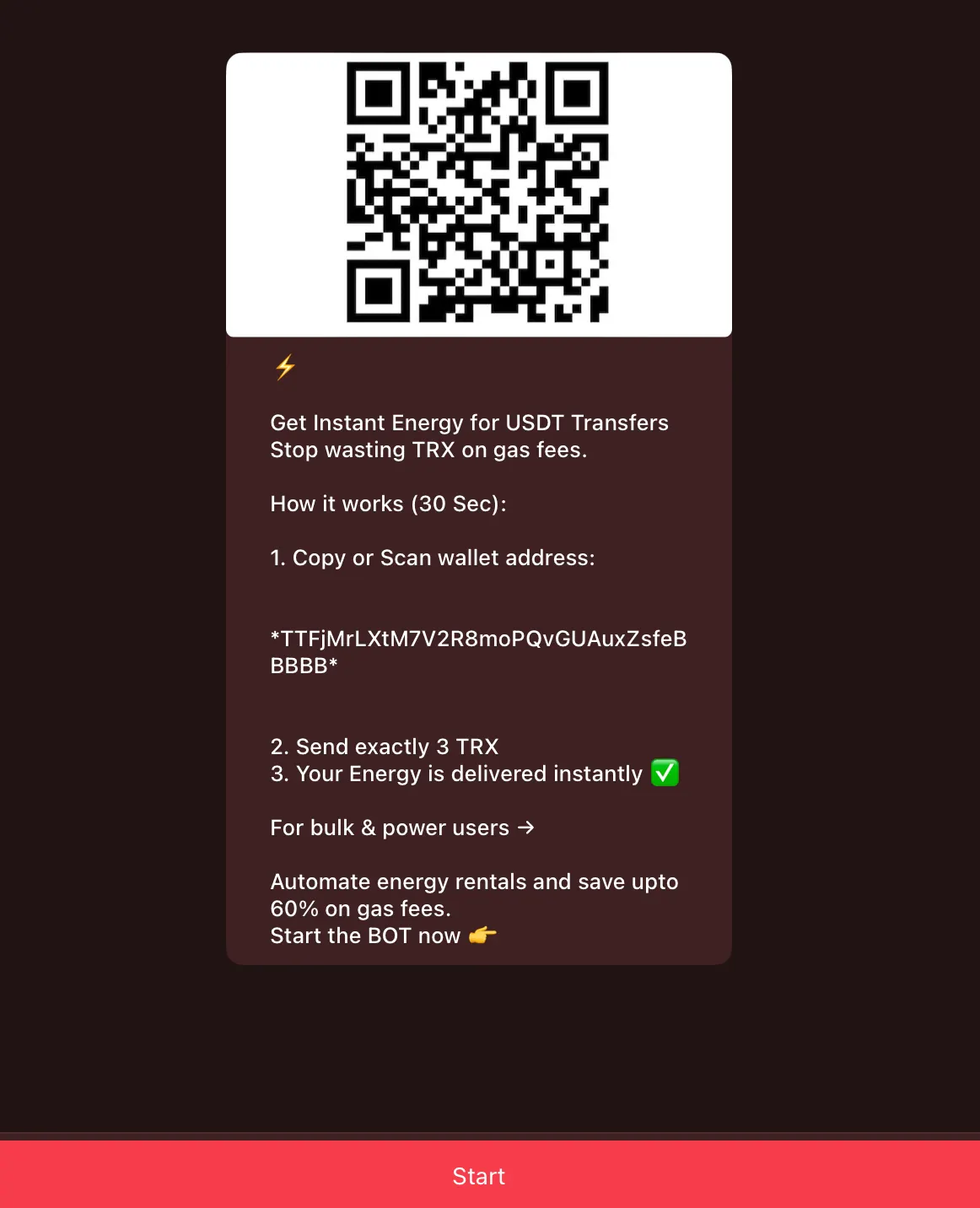 EezyTron Bot Main Menu