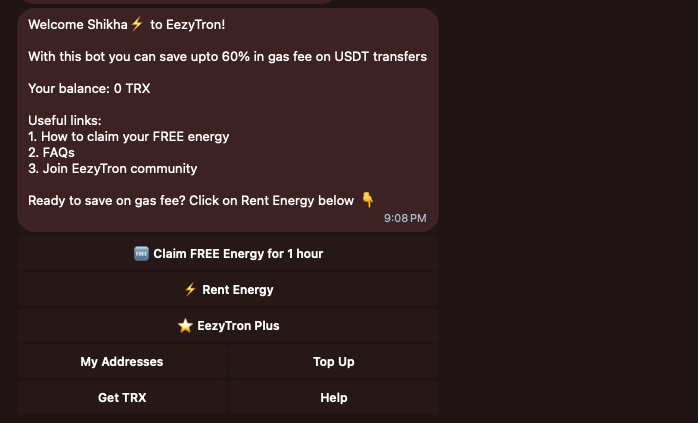 Claim FREE Energy Button